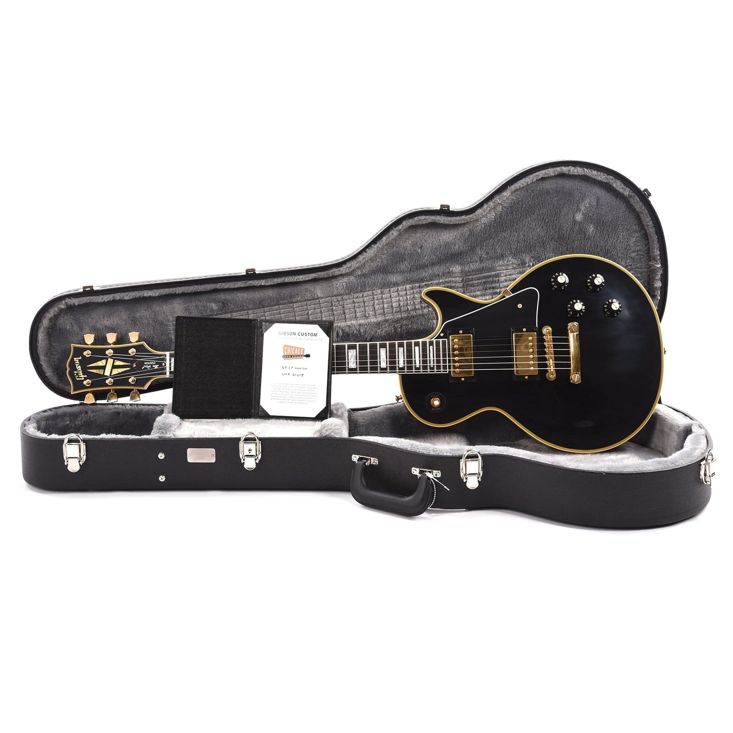 Gibson Custom Shop 1968 Les Paul Custom "CME Spec" Ebony VOS Electric Guitars / Solid Body