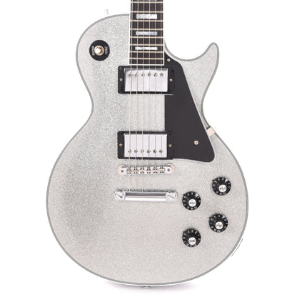 Gibson Custom Shop 1968 Les Paul Custom "CME Spec" VOS Antique Silver Sparkle Electric Guitars / Solid Body