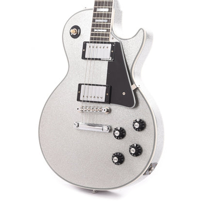 Gibson Custom Shop 1968 Les Paul Custom "CME Spec" VOS Antique Silver Sparkle Electric Guitars / Solid Body