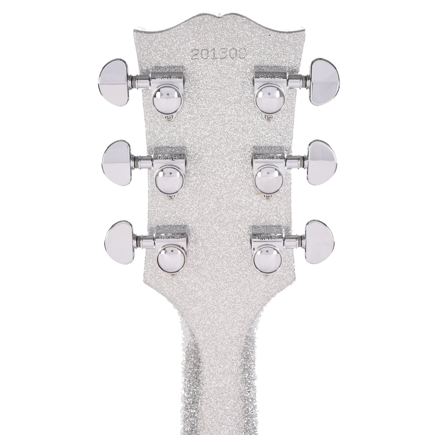 Gibson Custom Shop 1968 Les Paul Custom "CME Spec" VOS Antique Silver Sparkle Electric Guitars / Solid Body