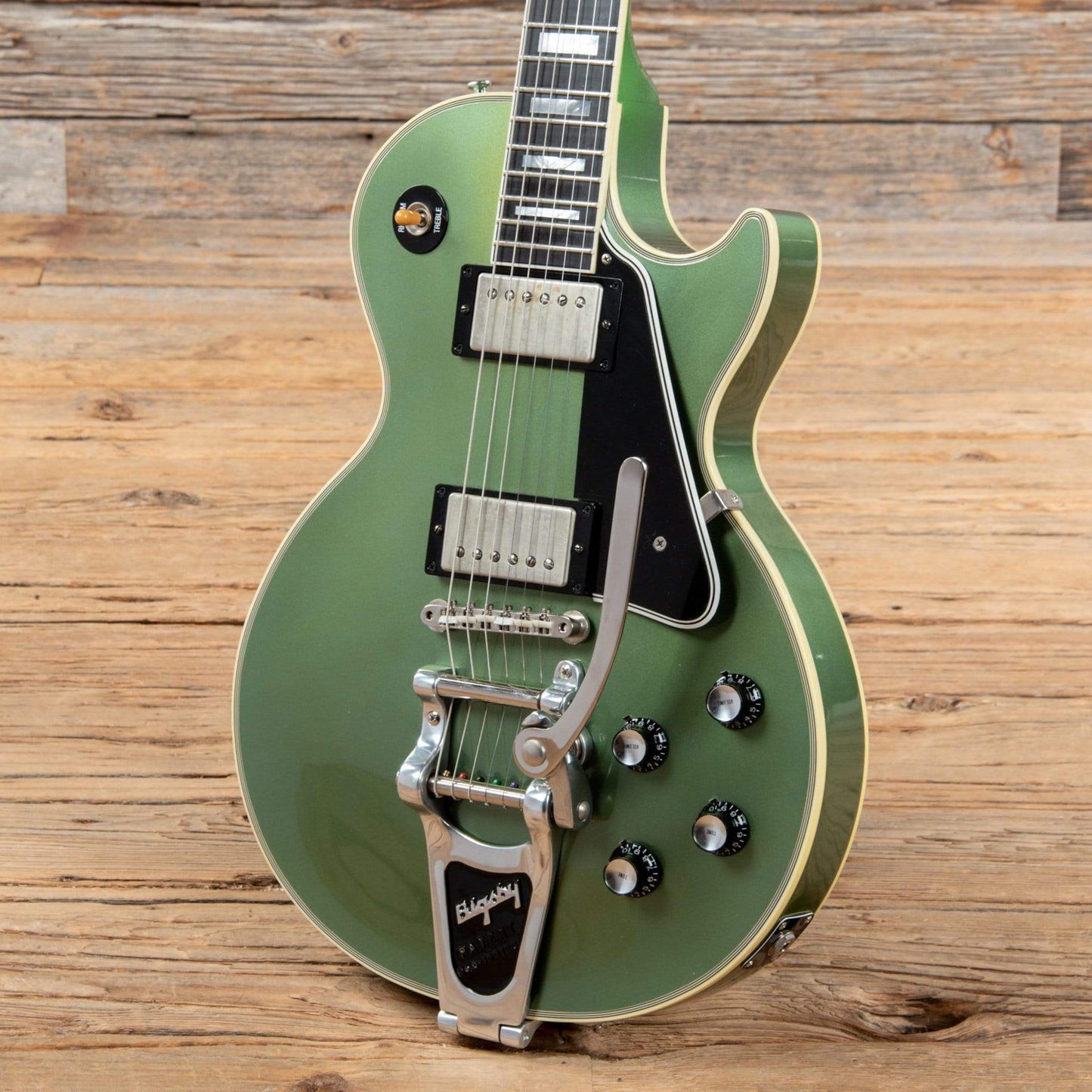 Gibson Custom Shop 1968 Les Paul Custom Faded Pelham Blue 2007 Electric Guitars / Solid Body