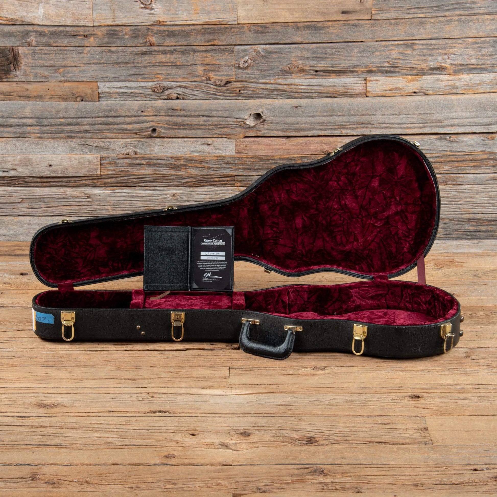 Gibson Custom Shop 1968 Les Paul Custom Faded Pelham Blue 2007 Electric Guitars / Solid Body