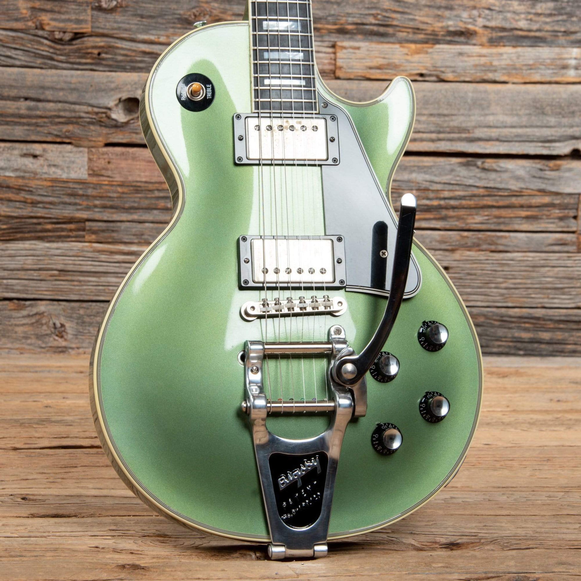 Gibson Custom Shop 1968 Les Paul Custom Faded Pelham Blue 2007 Electric Guitars / Solid Body