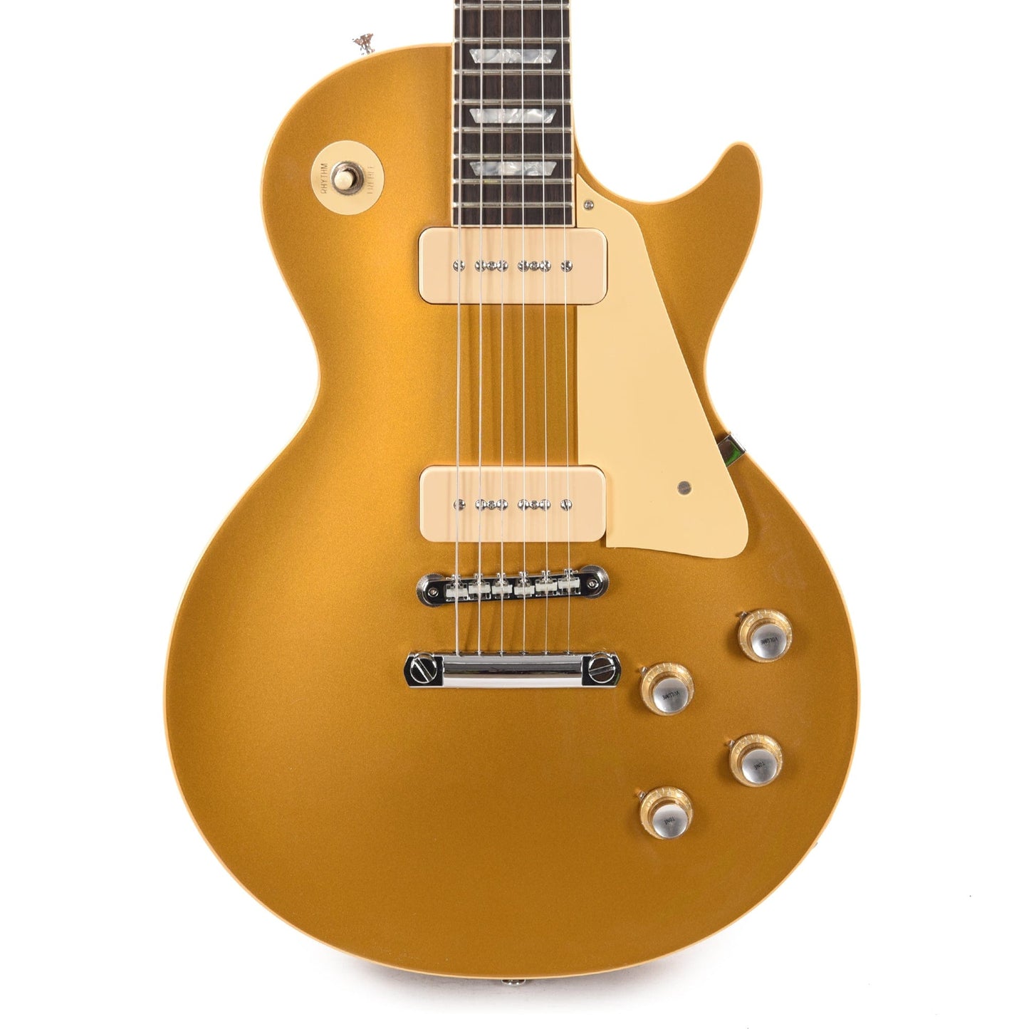 Gibson Custom Shop 1968 Les Paul Standard Goldtop Reissue '60s Gold Gloss Electric Guitars / Solid Body