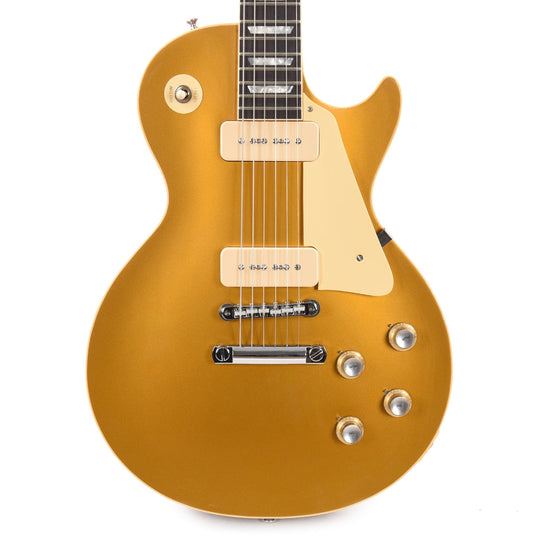 Gibson Custom Shop 1968 Les Paul Standard Goldtop Reissue Sixties Gold Gloss Electric Guitars / Solid Body