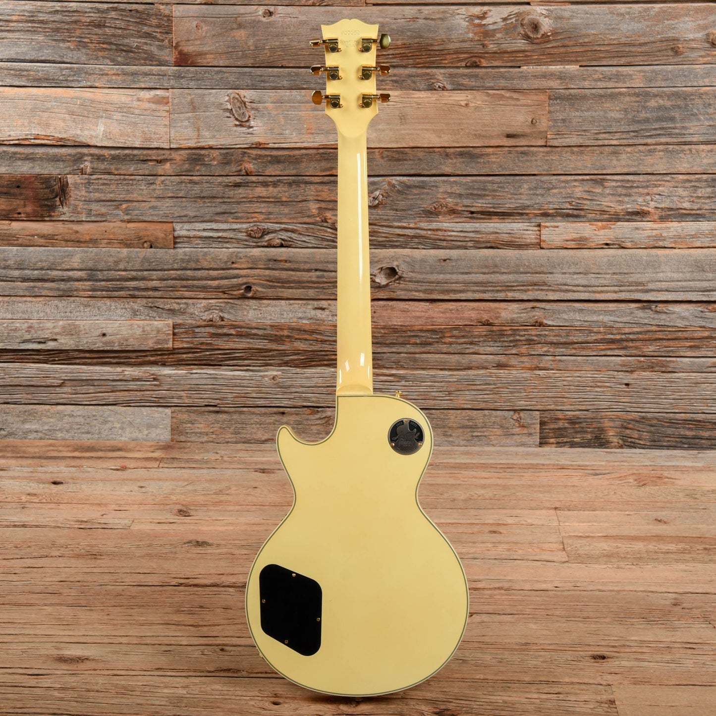 Gibson Custom Shop 1974 Les Paul Custom Alpine White VOS Electric Guitars / Solid Body