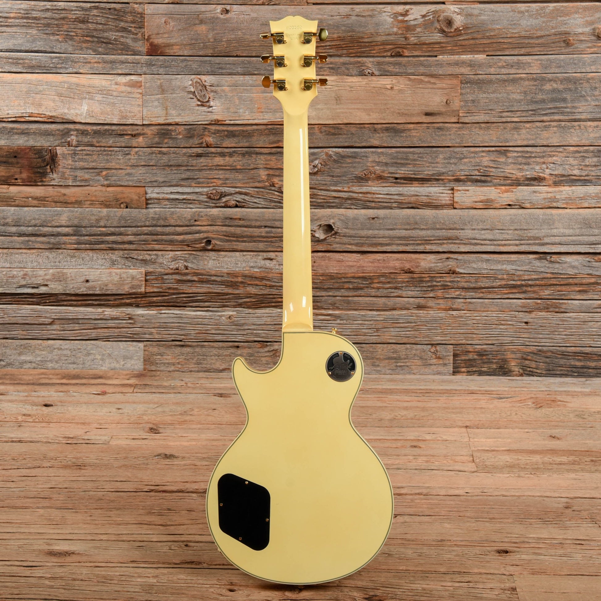 Gibson Custom Shop 1974 Les Paul Custom Alpine White VOS Electric Guitars / Solid Body