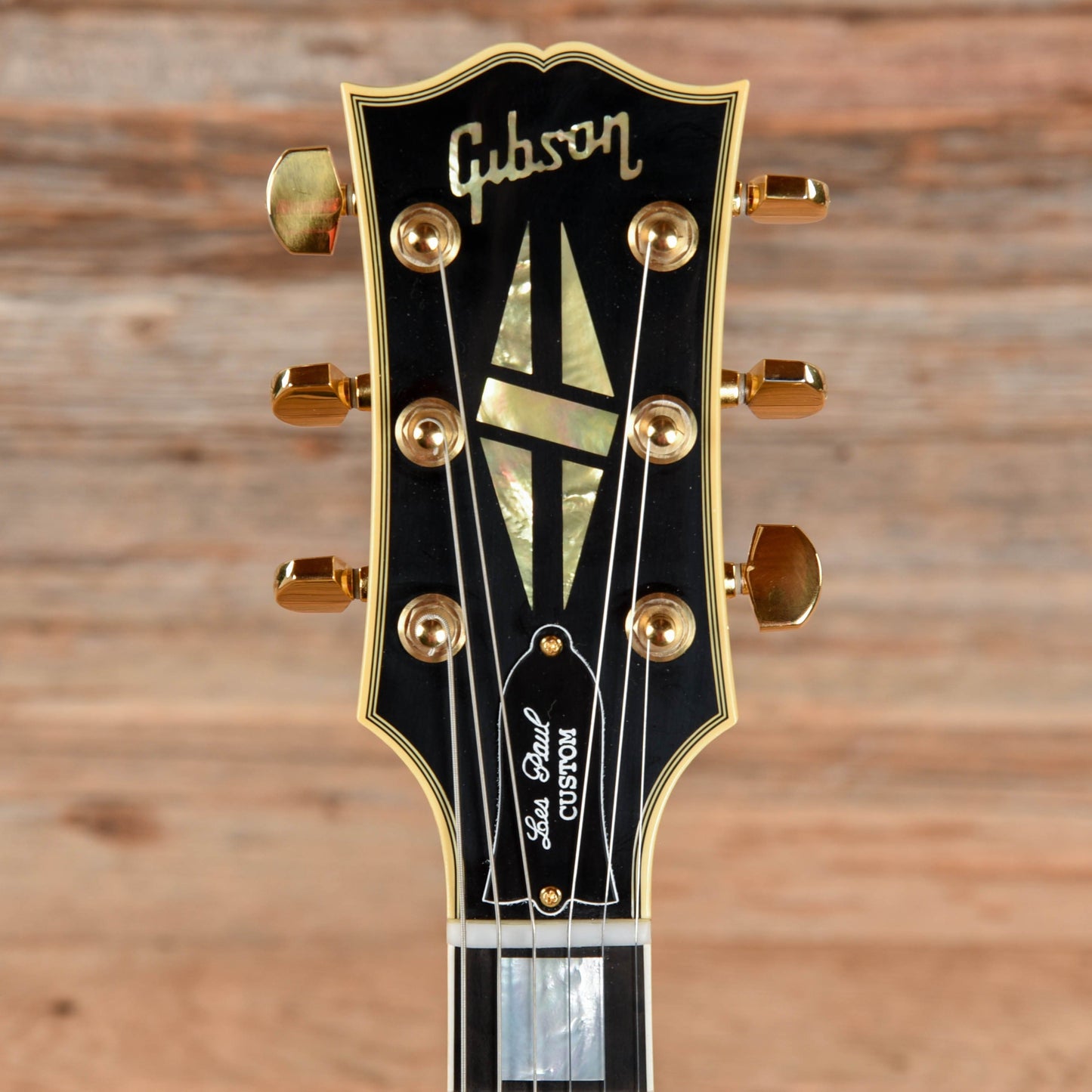 Gibson Custom Shop 1974 Les Paul Custom Alpine White VOS Electric Guitars / Solid Body