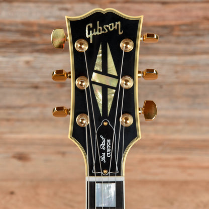 Gibson Custom Shop 1974 Les Paul Custom Alpine White VOS Electric Guitars / Solid Body