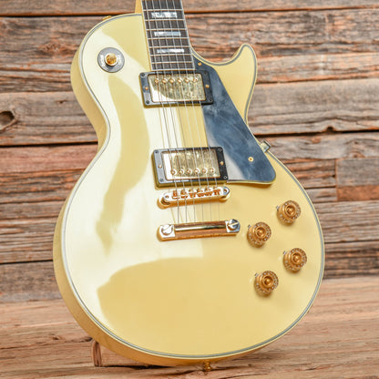 Gibson Custom Shop 1974 Les Paul Custom Alpine White VOS Electric Guitars / Solid Body
