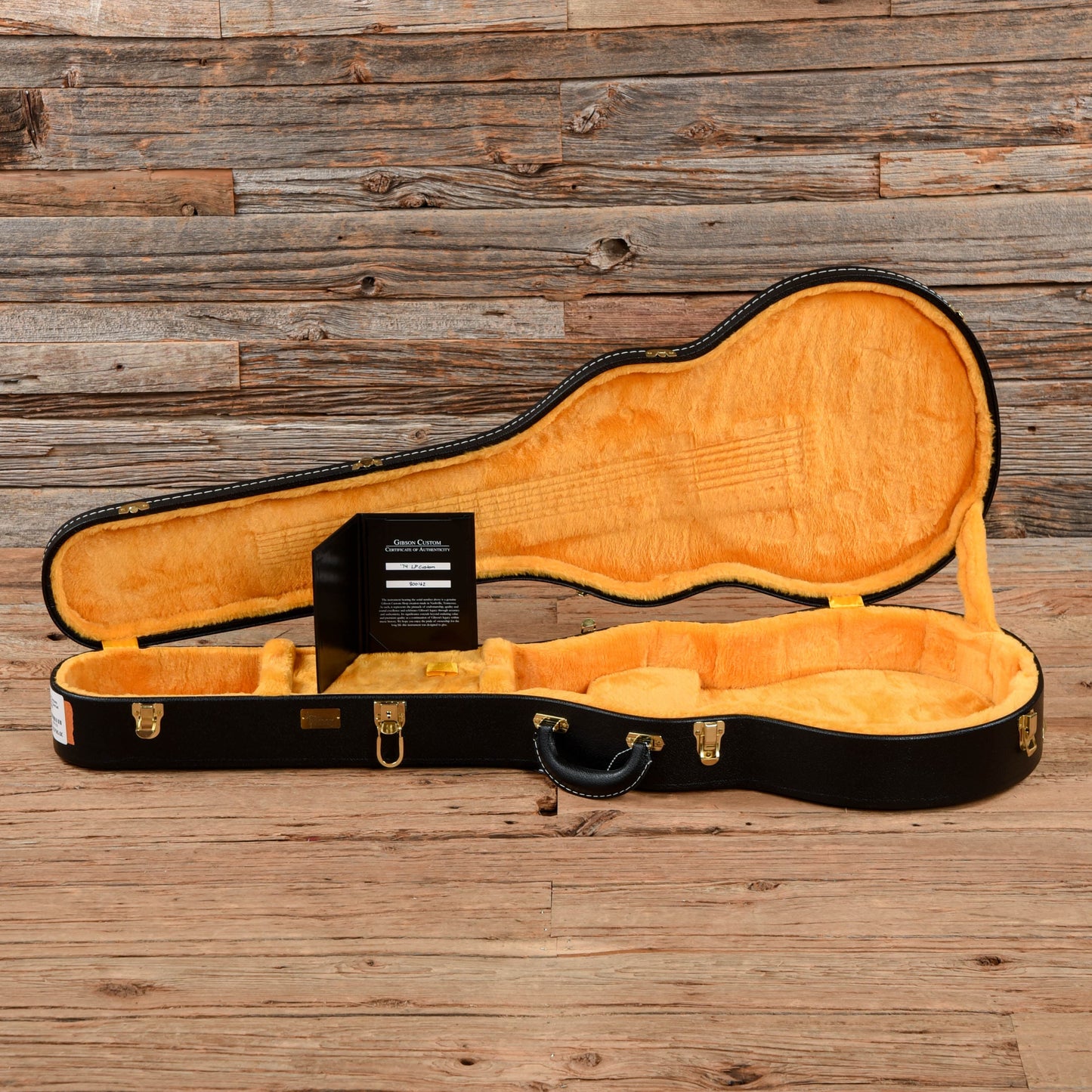 Gibson Custom Shop 1974 Les Paul Custom Alpine White VOS Electric Guitars / Solid Body