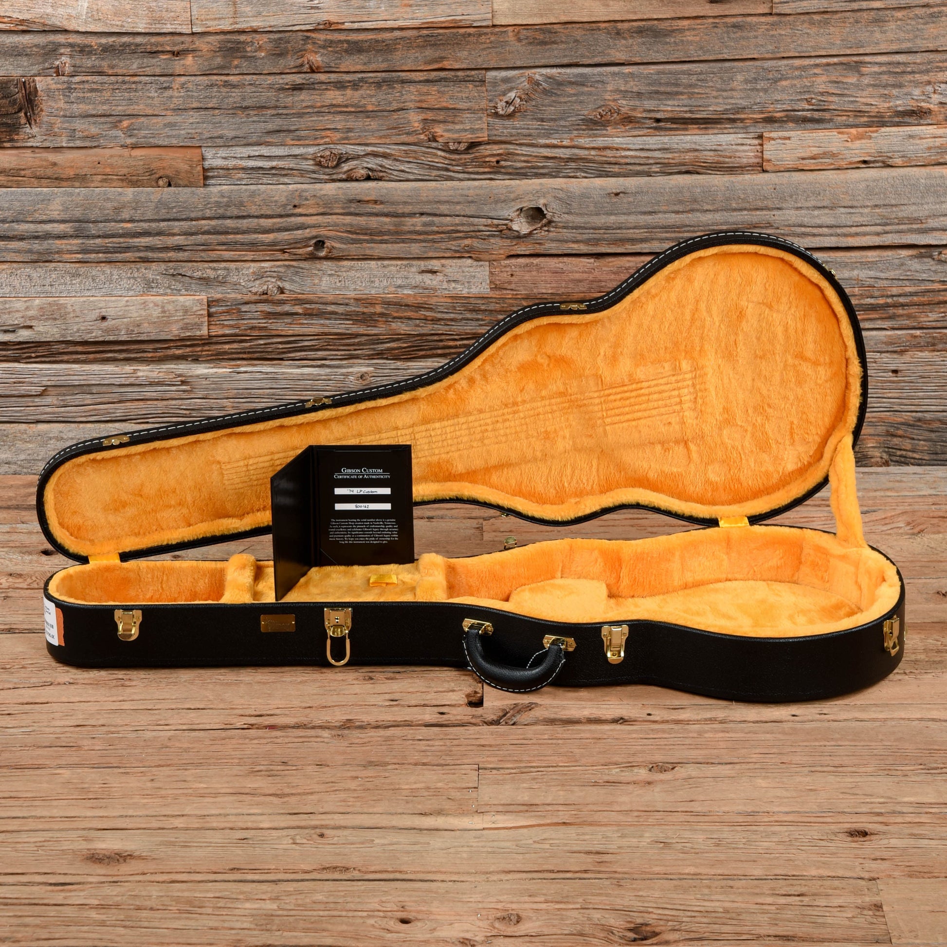 Gibson Custom Shop 1974 Les Paul Custom Alpine White VOS Electric Guitars / Solid Body