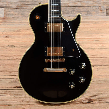 Gibson Custom Shop 50th Anniversary 1968 Les Paul Custom Black 2018 Electric Guitars / Solid Body
