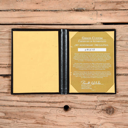 Gibson Custom Shop 50th Anniversary 1968 Les Paul Custom Black 2018 Electric Guitars / Solid Body