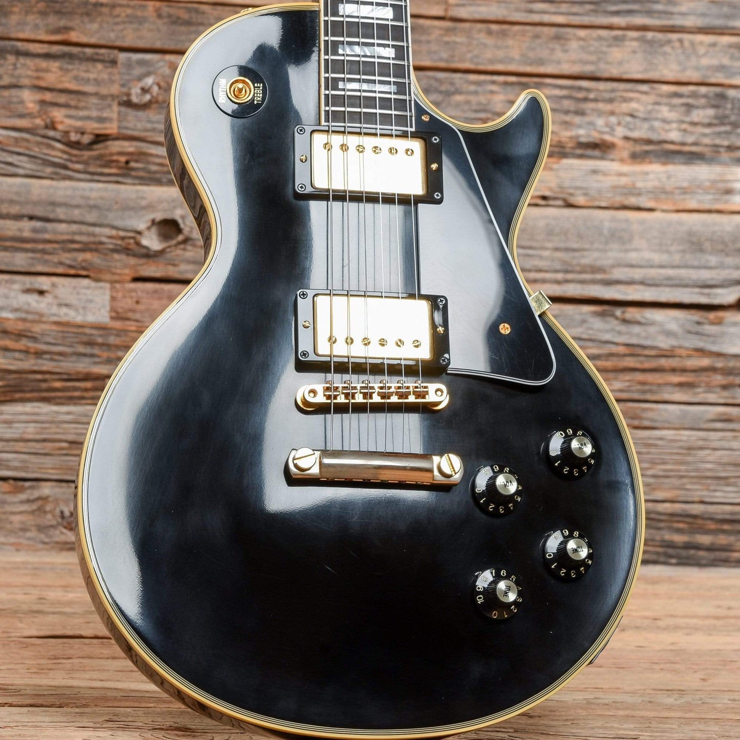 Gibson Custom Shop 50th Anniversary 1968 Les Paul Custom Black 2018 Electric Guitars / Solid Body