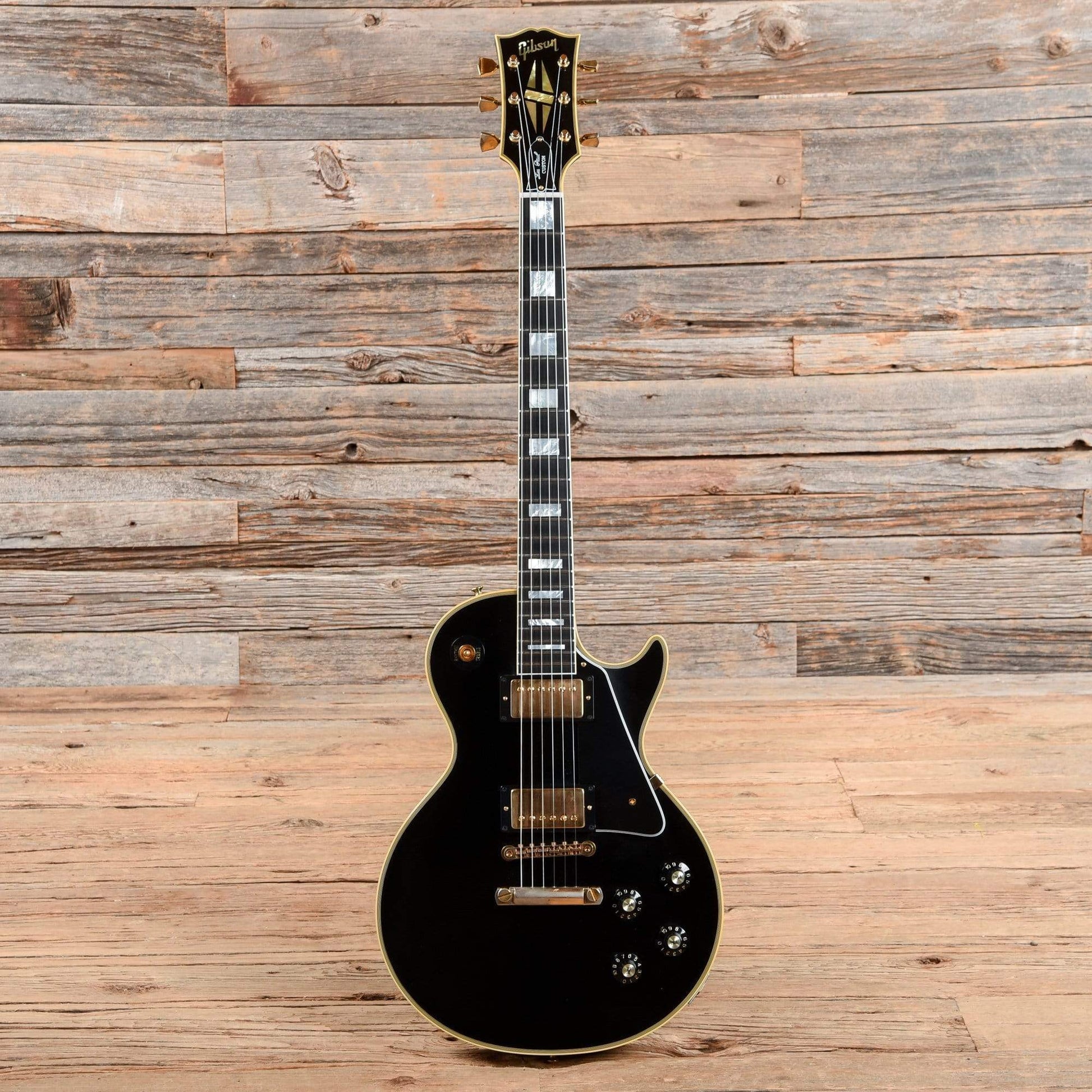 Gibson Custom Shop 50th Anniversary 1968 Les Paul Custom Black 2018 Electric Guitars / Solid Body