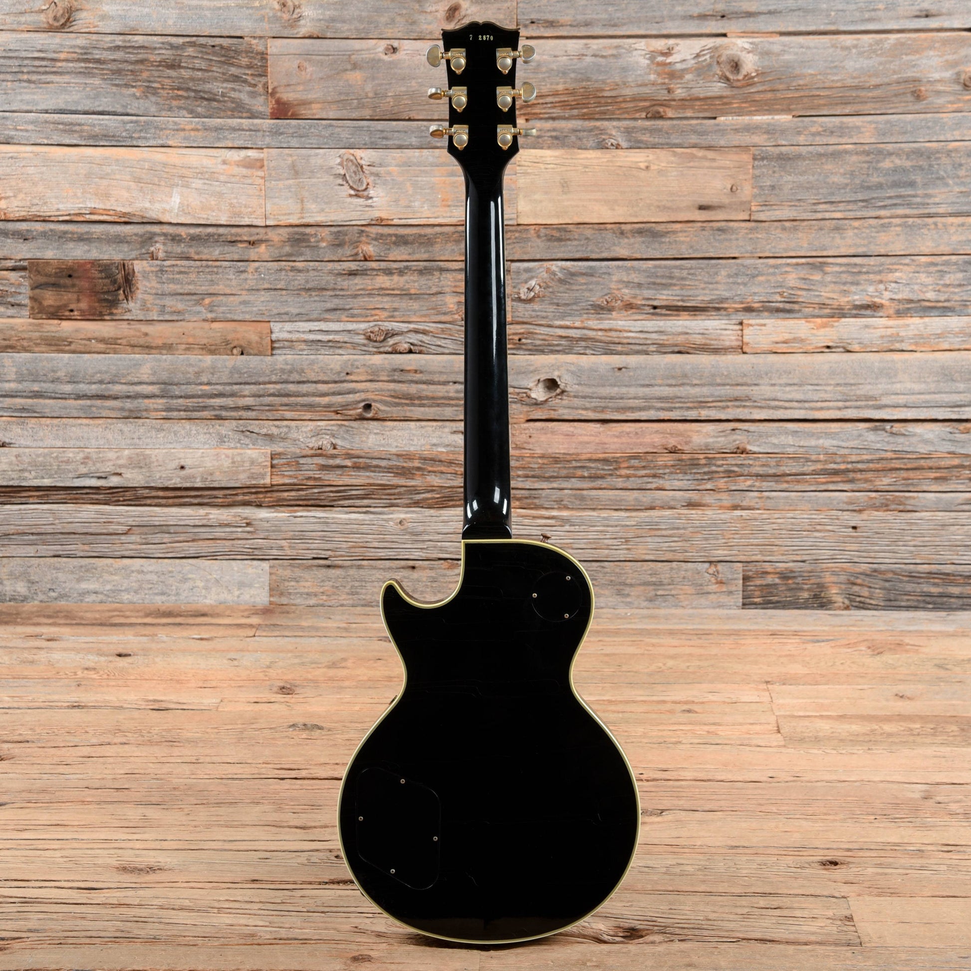 Gibson Custom Shop '57 Les Paul Custom Tom Murphy Aged Black 2002 Electric Guitars / Solid Body