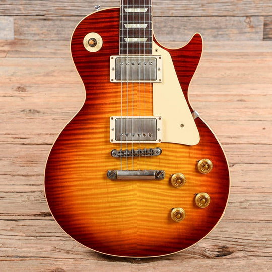 Gibson Custom Shop 60th Anniversary 1959 Les Paul Standard Factory Burst VOS 2019 Electric Guitars / Solid Body