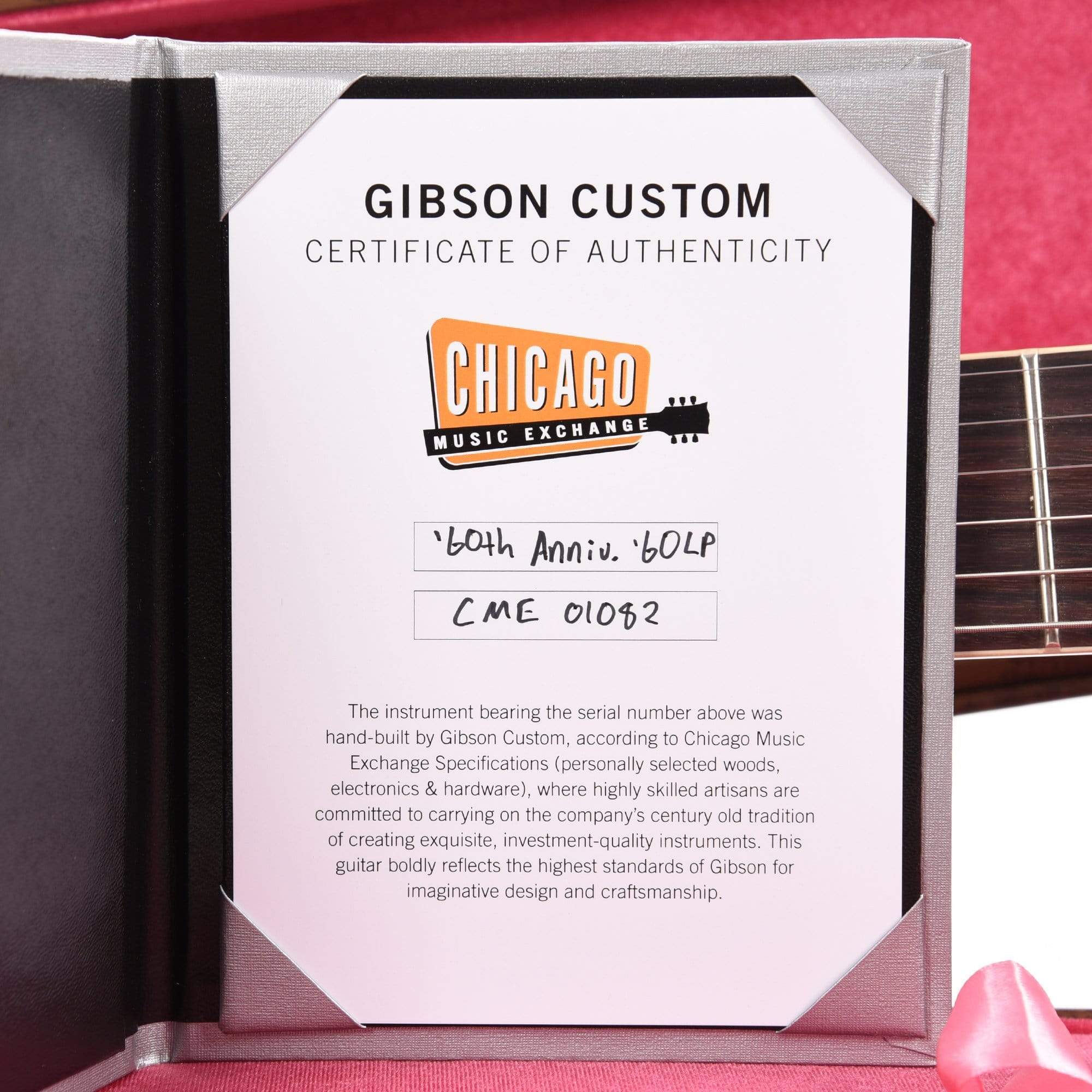 Gibson Custom Shop 60th Anniversary 1960 Les Paul Standard 