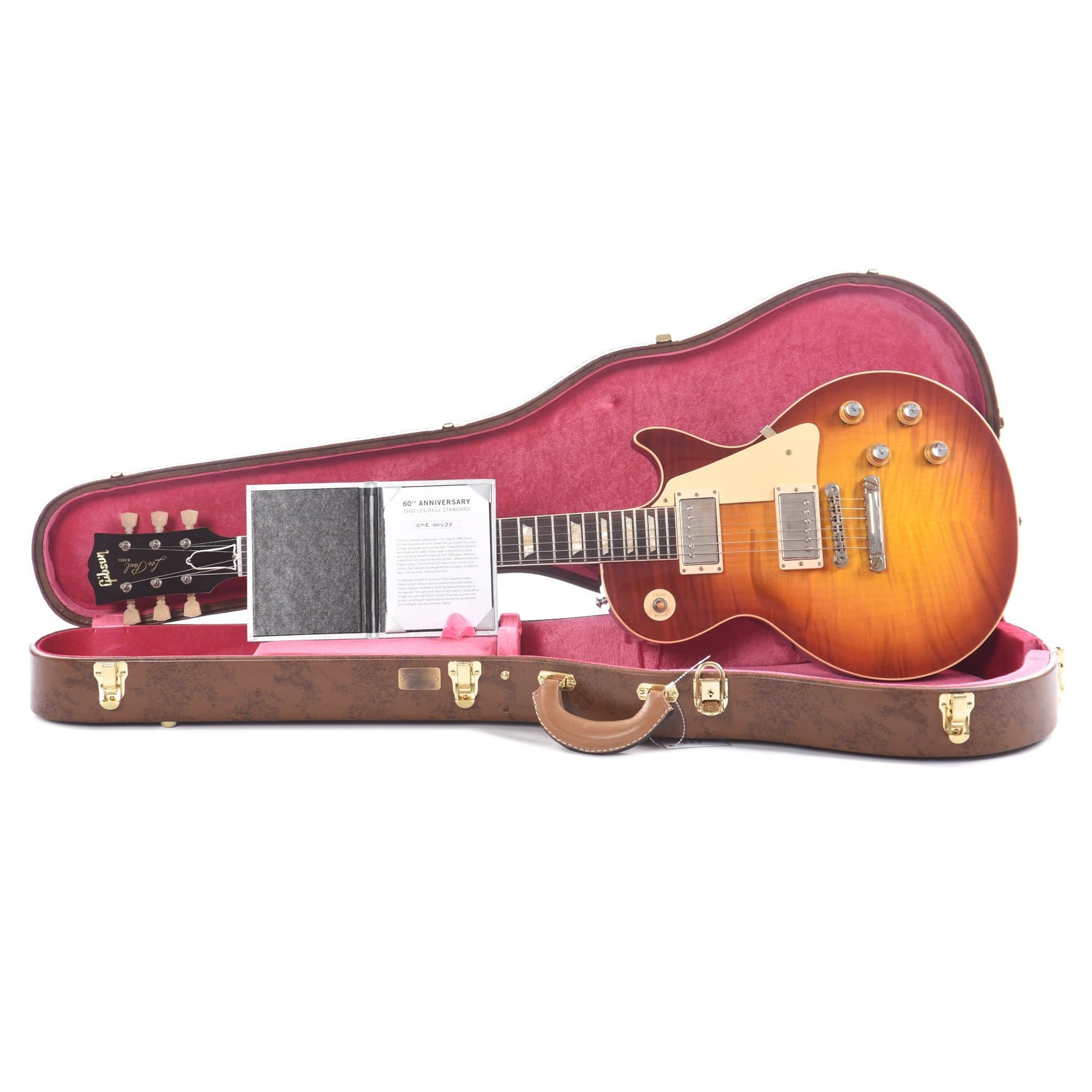 Gibson Custom Shop 60th Anniversary 1960 Les Paul Standard "CME Spec" Tomato Soup Burst VOS w/60 V3 Neck Electric Guitars / Solid Body