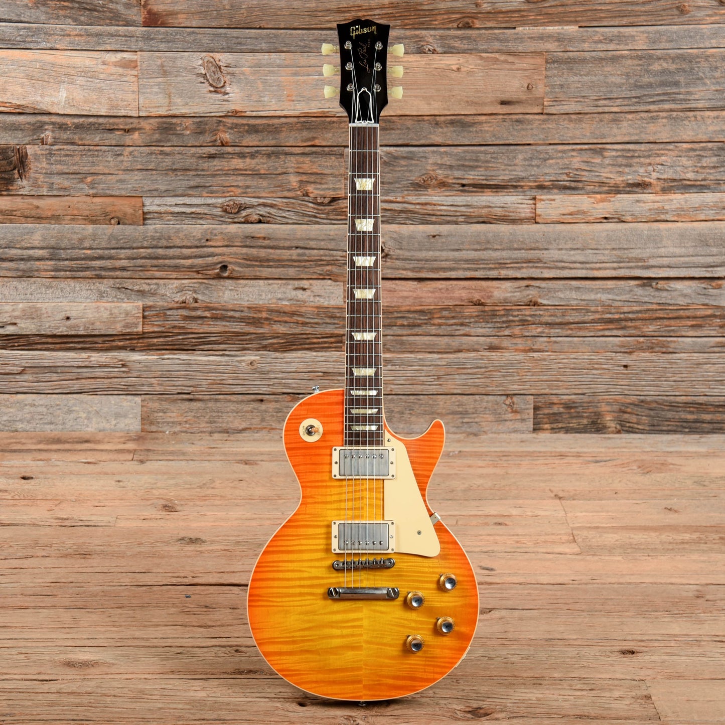Gibson Custom Shop 60th Anniversary 1960 Les Paul Standard V2 Sunburst Electric Guitars / Solid Body