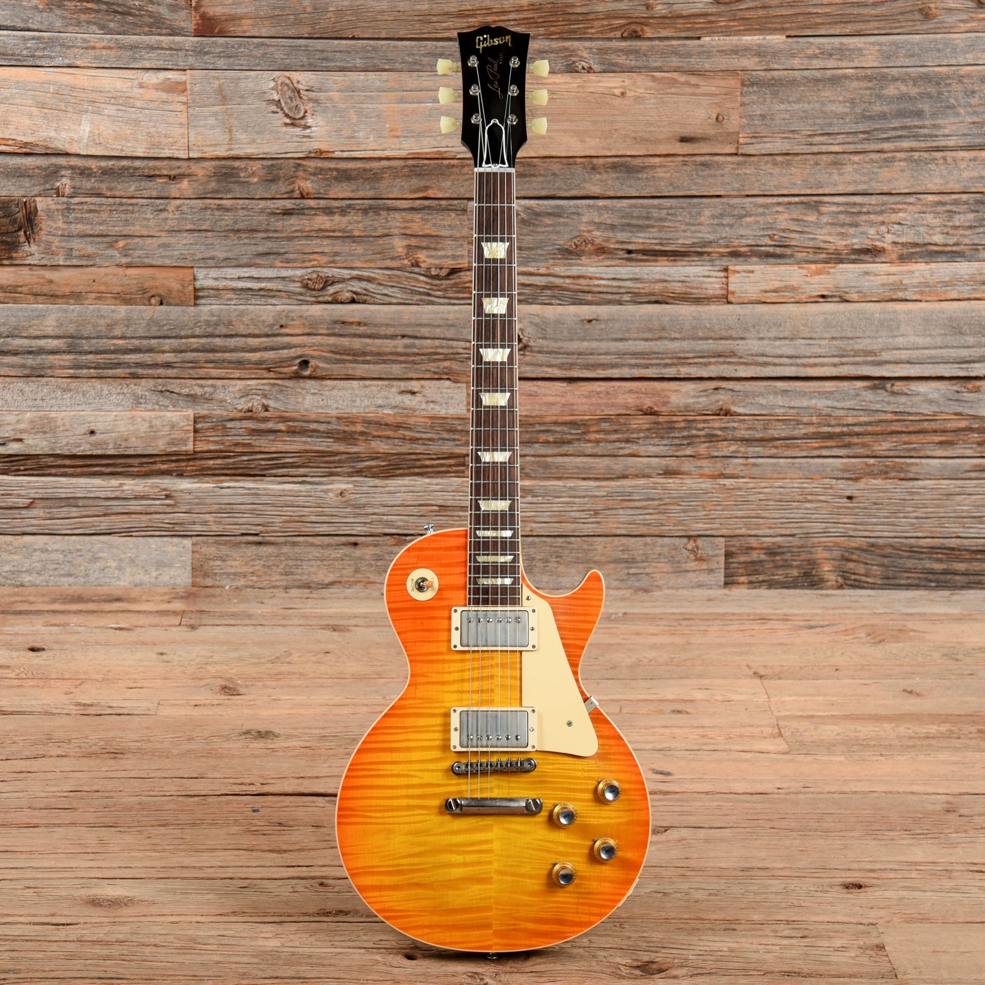 Gibson Custom Shop 60th Anniversary 1960 Les Paul Standard V2 Sunburst Electric Guitars / Solid Body