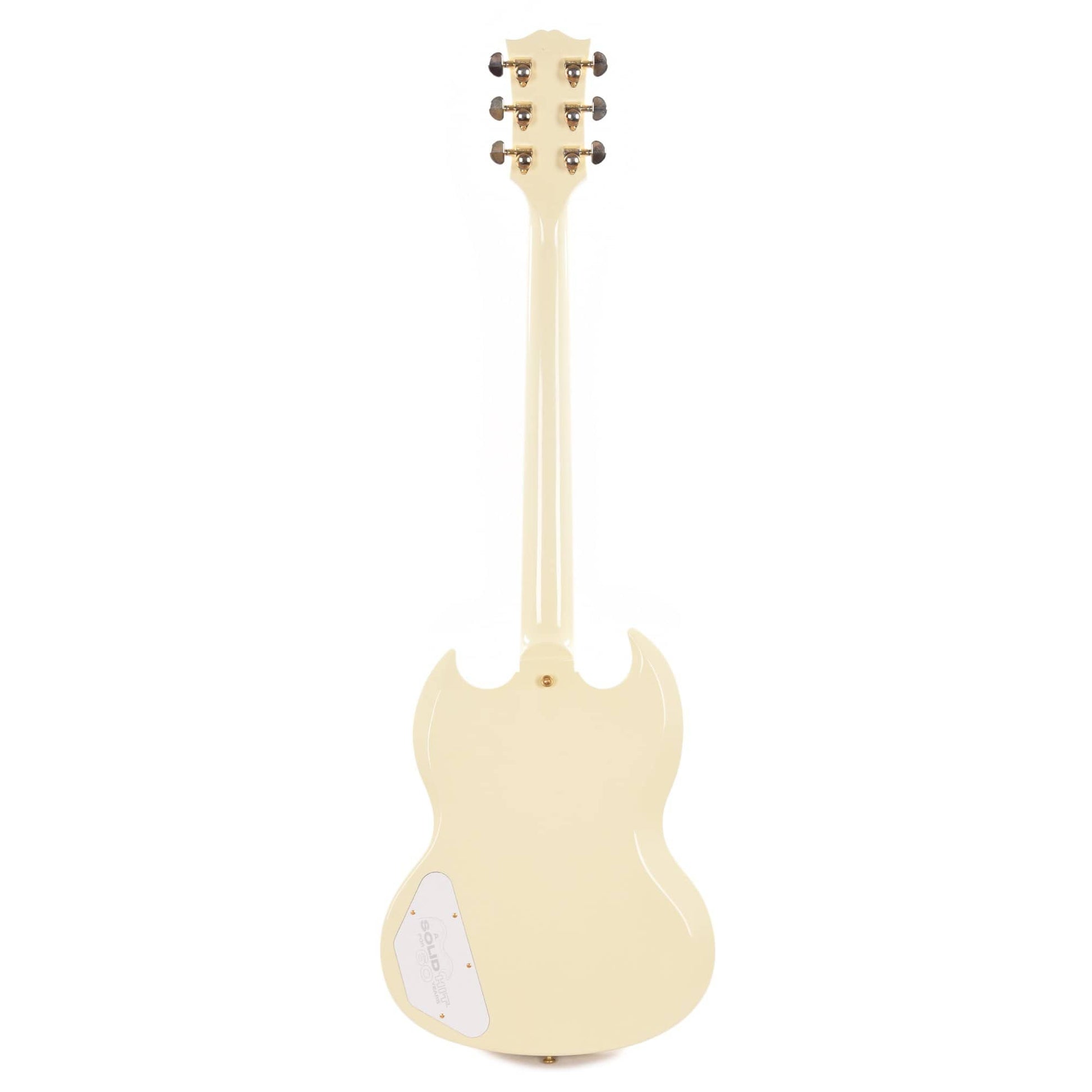 Gibson Custom Shop 60th Anniversary 1961 SG Les Paul Custom Classic White VOS w/Sideway Vibrola Electric Guitars / Solid Body