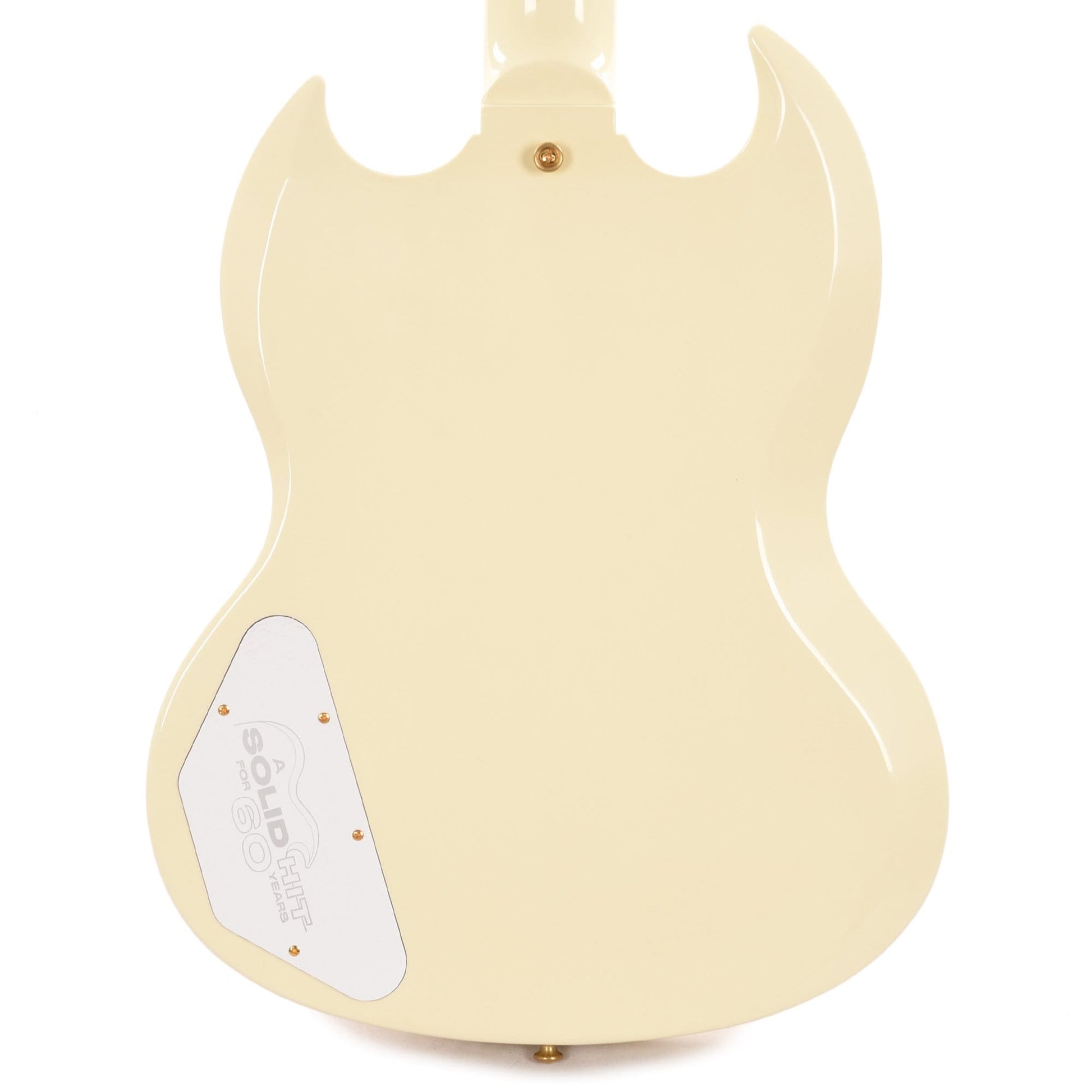 Gibson Custom Shop 60th Anniversary 1961 SG Les Paul Custom Classic White VOS w/Sideway Vibrola Electric Guitars / Solid Body