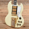 Gibson Custom Shop 60th Anniversary 1961 SG Les Paul Custom Classic White VOS w/Sideway Vibrola Electric Guitars / Solid Body