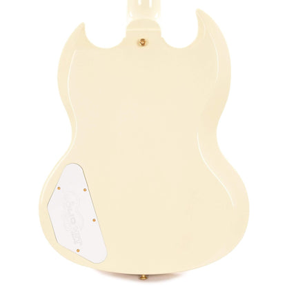 Gibson Custom Shop 60th Anniversary 1961 SG Les Paul Custom Classic White VOS w/Sideway Vibrola Electric Guitars / Solid Body