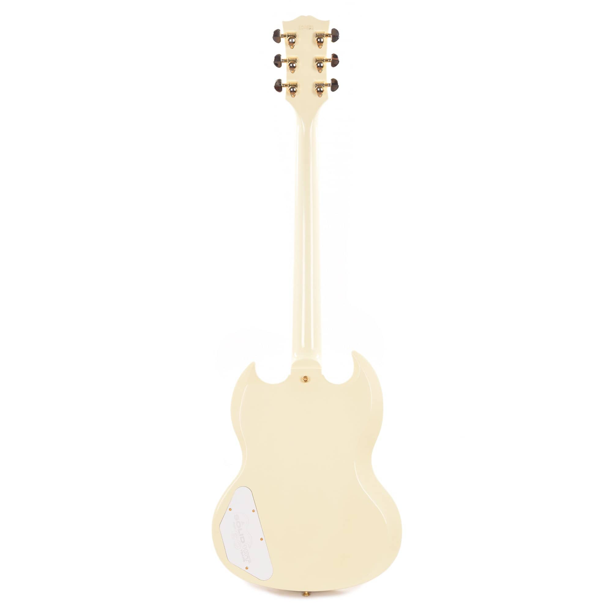 Gibson Custom Shop 60th Anniversary 1961 SG Les Paul Custom Classic White VOS w/Sideway Vibrola Electric Guitars / Solid Body