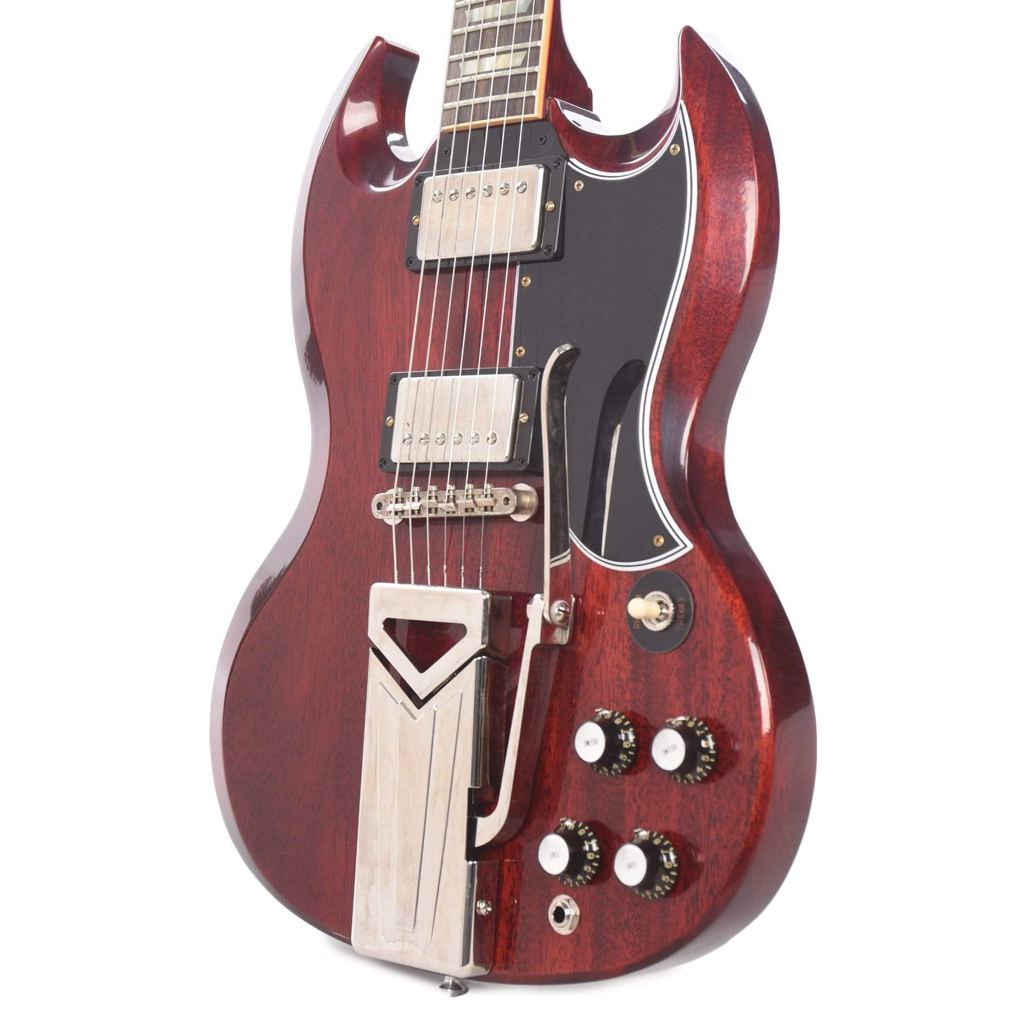 Gibson Custom Shop 60th Anniversary 1961 SG Les Paul Standard Cherry Red VOS w/Sideway Vibrola Electric Guitars / Solid Body