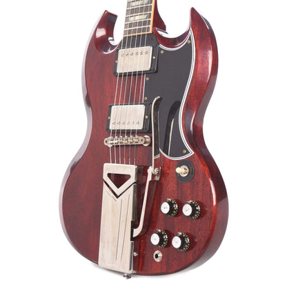 Gibson Custom Shop 60th Anniversary 1961 SG Les Paul Standard Cherry Red VOS w/Sideway Vibrola Electric Guitars / Solid Body