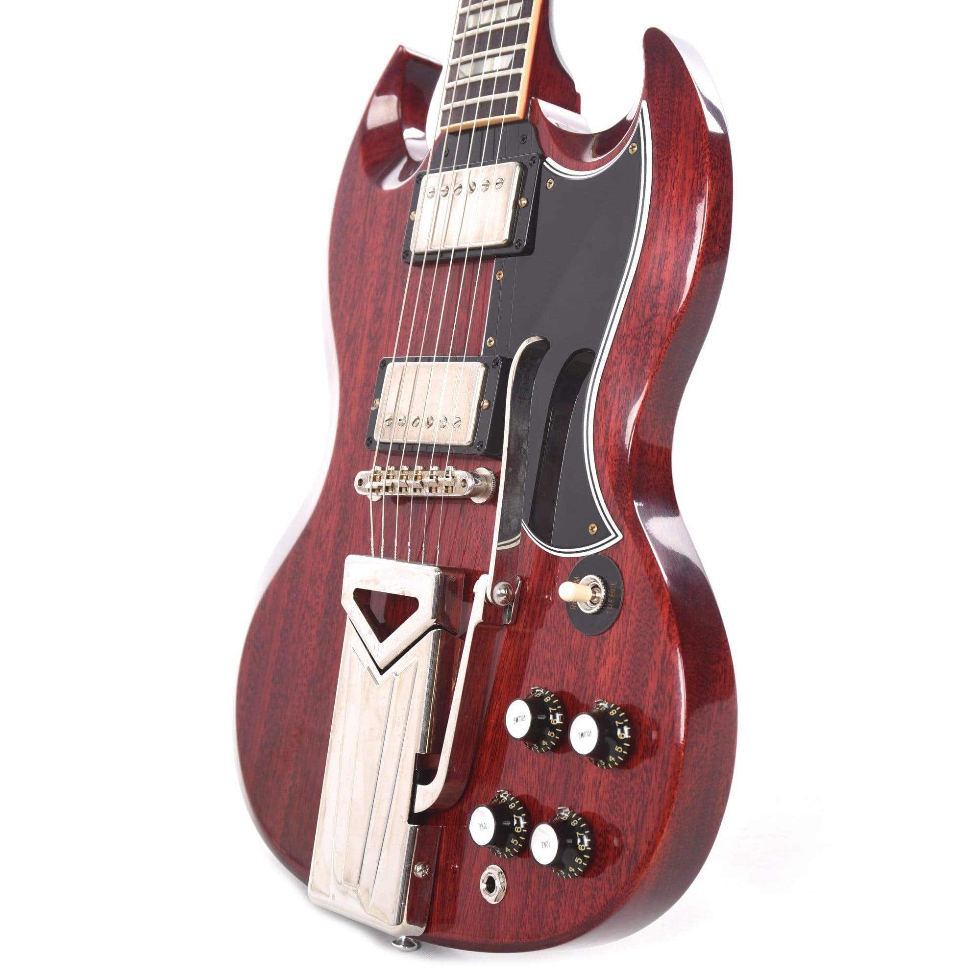 Gibson Custom Shop 60th Anniversary 1961 SG Les Paul Standard Cherry Red VOS w/Sideway Vibrola Electric Guitars / Solid Body