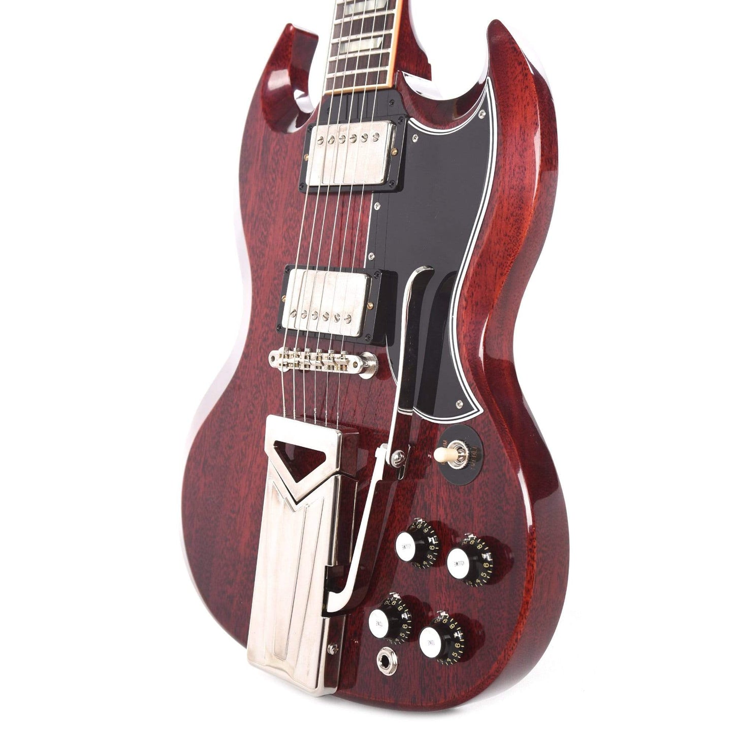 Gibson Custom Shop 60th Anniversary 1961 SG Les Paul Standard Cherry Red VOS w/Sideway Vibrola Electric Guitars / Solid Body