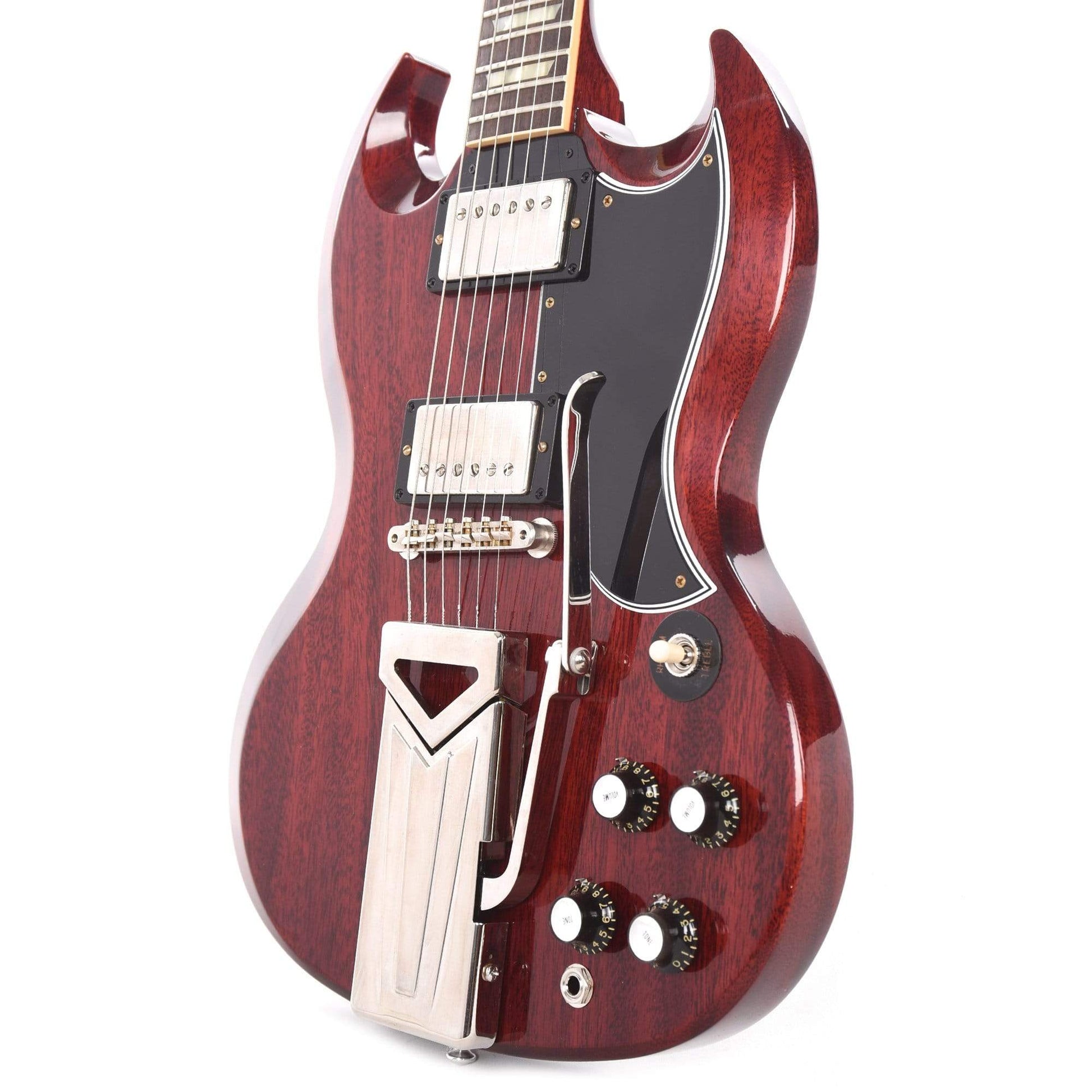 Gibson Custom Shop 60th Anniversary 1961 SG Les Paul Standard Cherry Red VOS w/Sideway Vibrola Electric Guitars / Solid Body