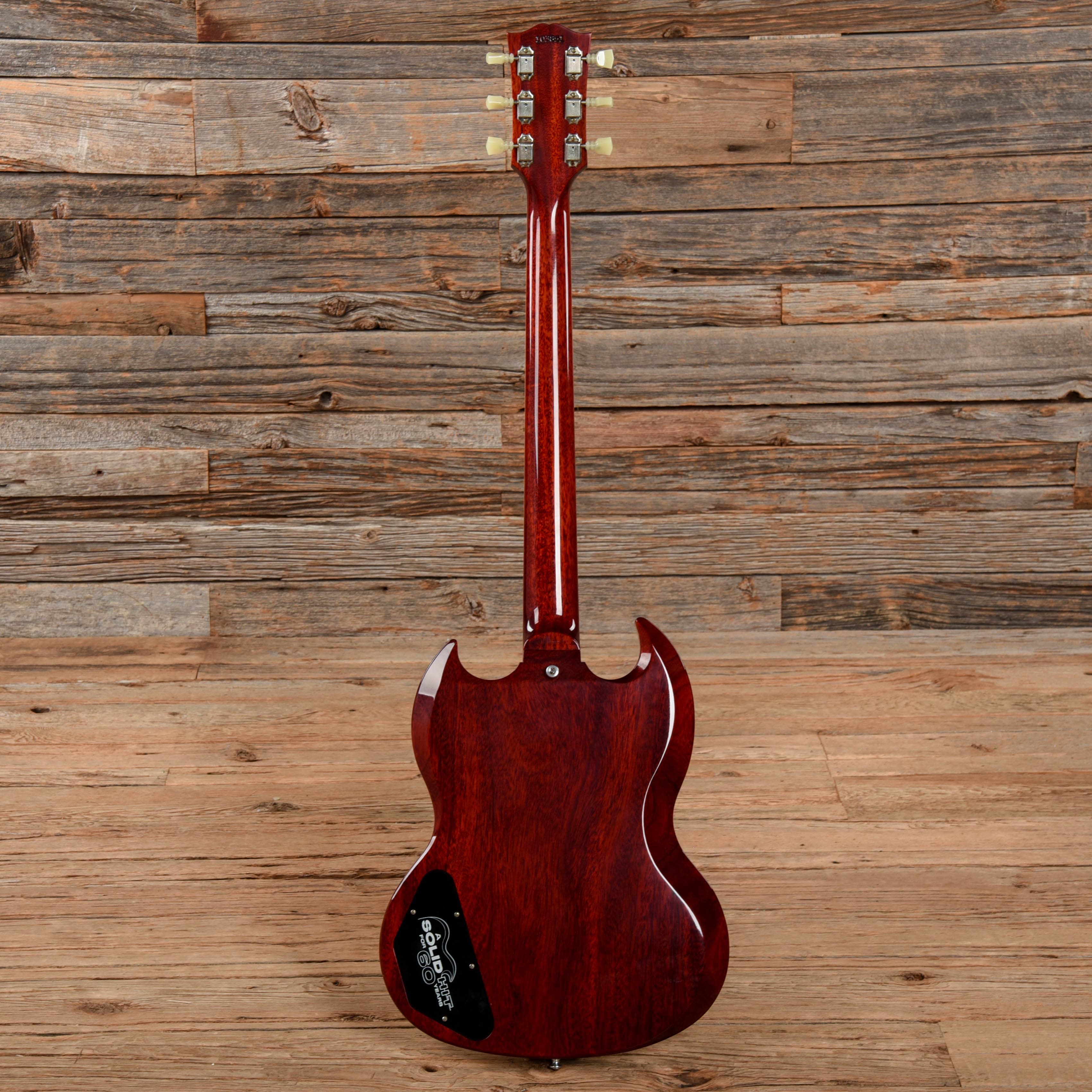 Gibson Custom Shop 60th Anniversary 1961 SG Les Paul Standard Cherry Red VOS w/Sideway Vibrola Electric Guitars / Solid Body