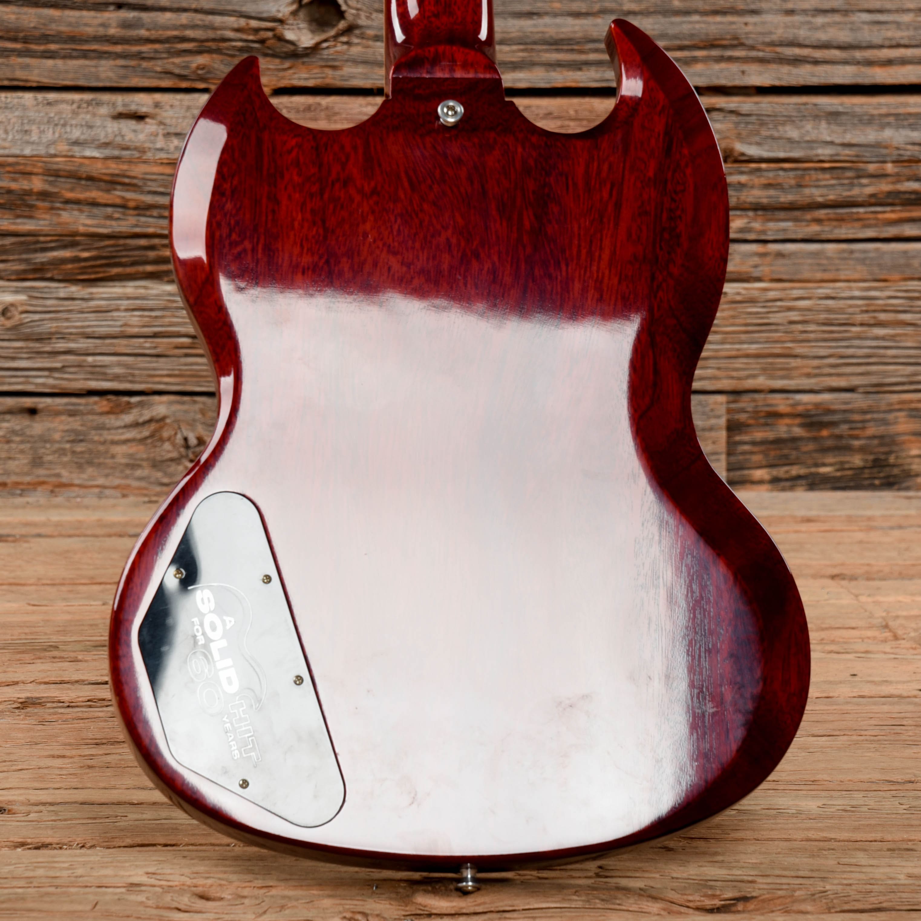 Gibson Custom Shop 60th Anniversary 1961 SG Les Paul Standard Cherry Red VOS w/Sideway Vibrola Electric Guitars / Solid Body