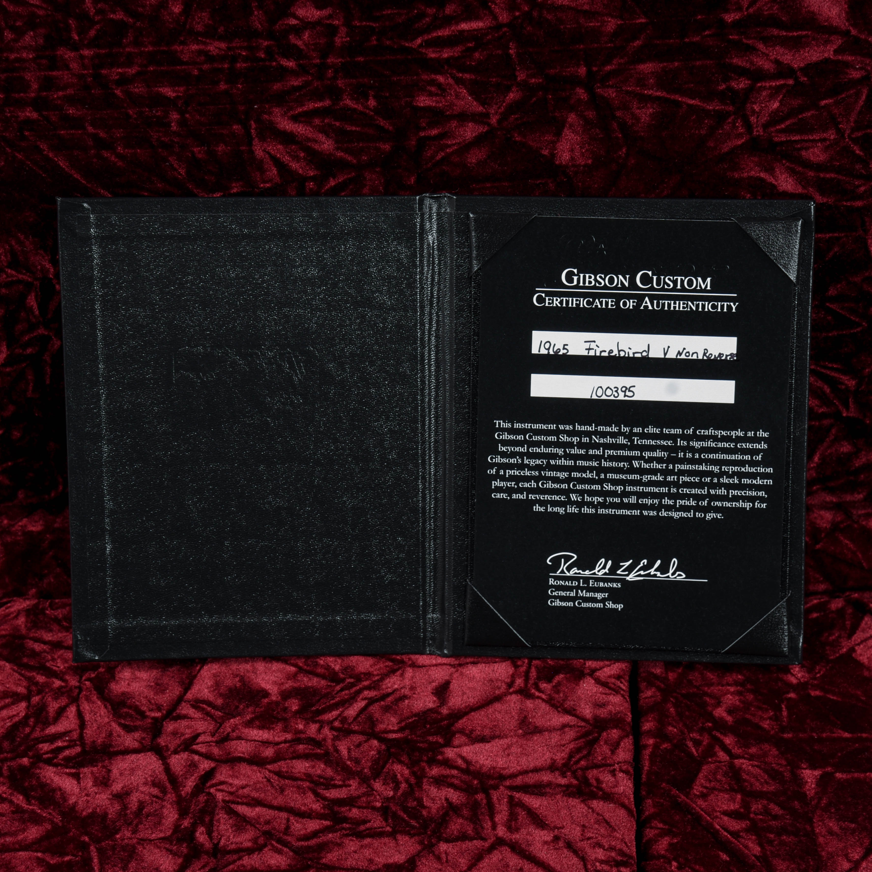 Gibson Custom Shop '65 Non Reverse Firebird Orange 2020 Electric Guitars / Solid Body