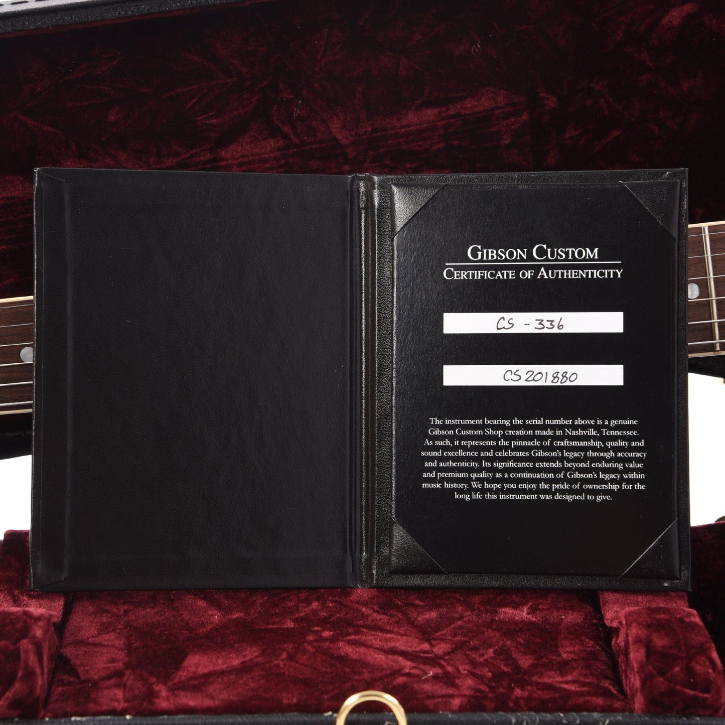 Gibson Custom Shop CS-336 Figured Top Faded Cherry Gloss Electric Guitars / Solid Body