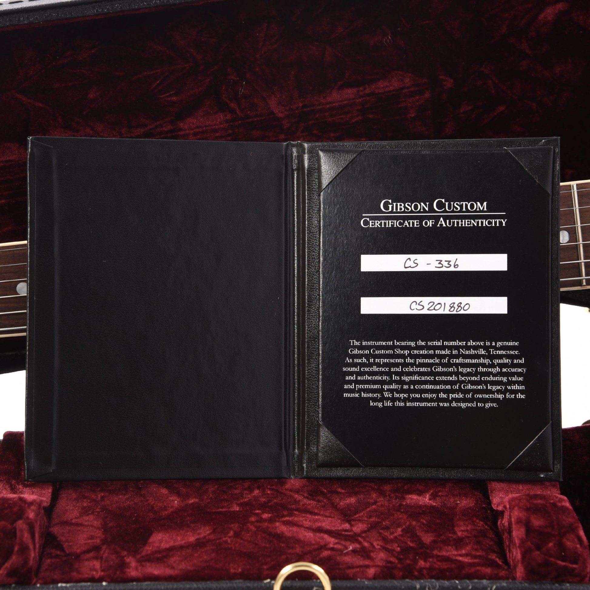 Gibson Custom Shop CS-336 Figured Top Faded Cherry Gloss Electric Guitars / Solid Body