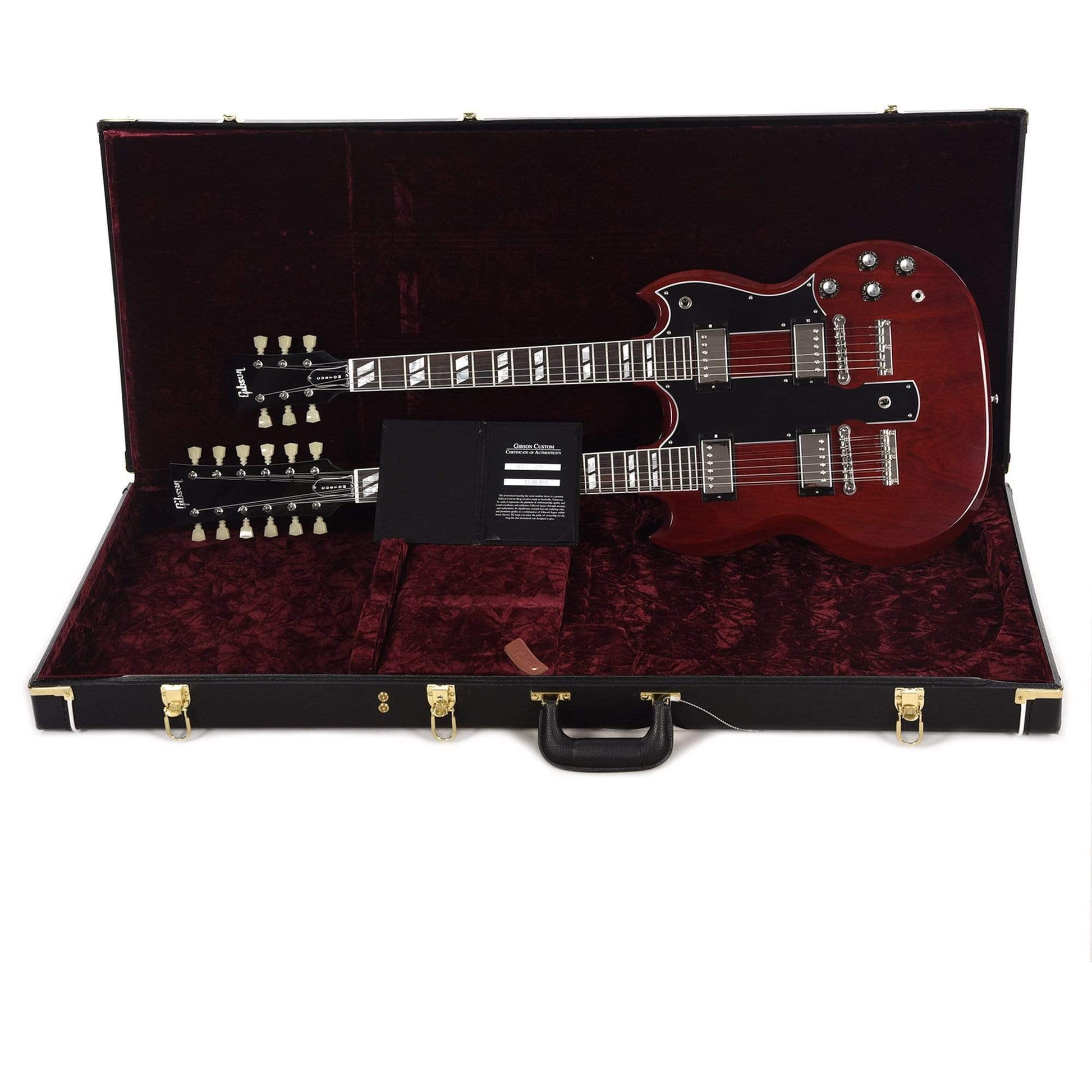 Gibson Custom Shop EDS-1275 Double Neck Cherry Red Electric Guitars / Solid Body