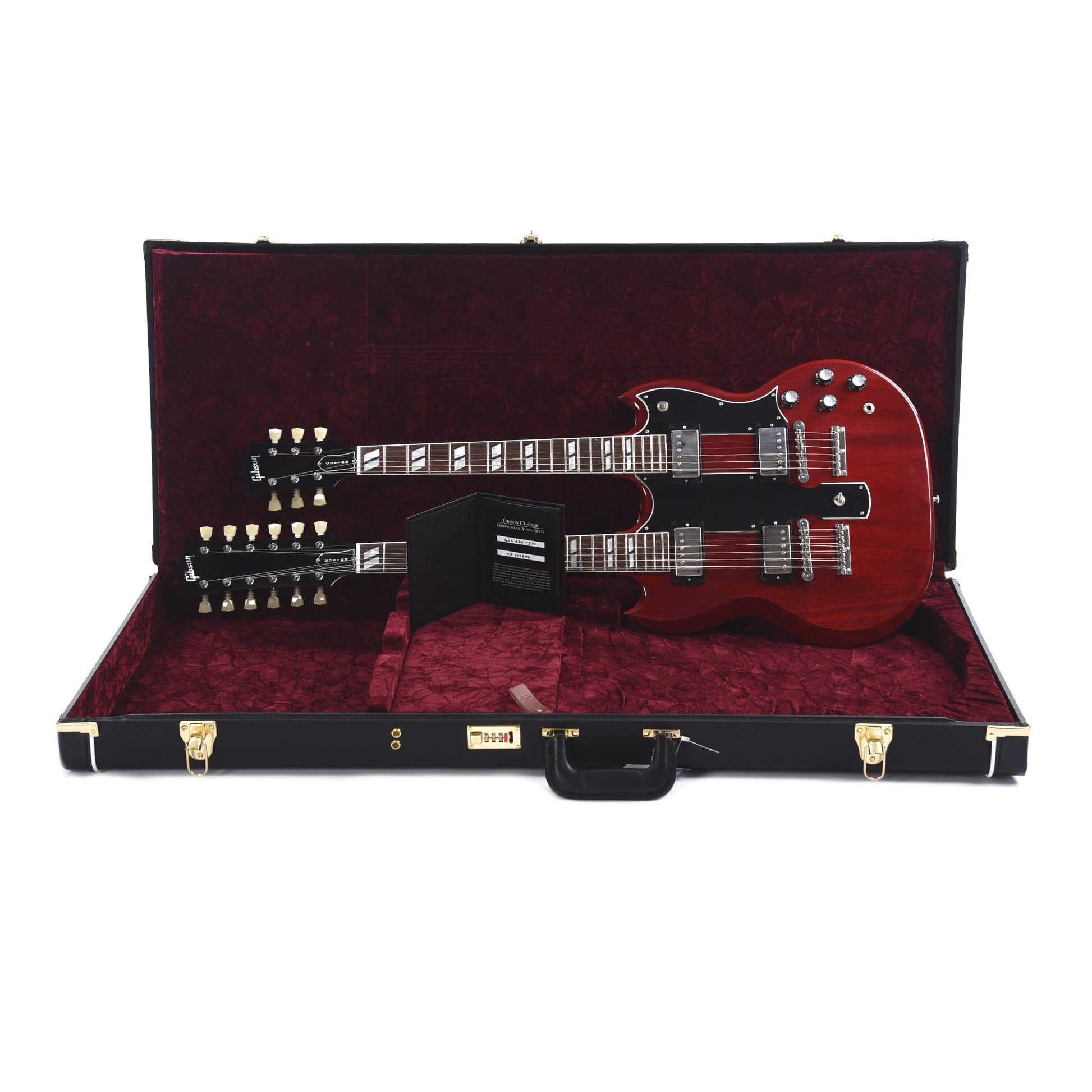 Gibson Custom Shop EDS-1275 Heritage Cherry 3-Piece Maple Neck w/S-Bucker Pickups, & 60's Slim Taper Neck Electric Guitars / Solid Body