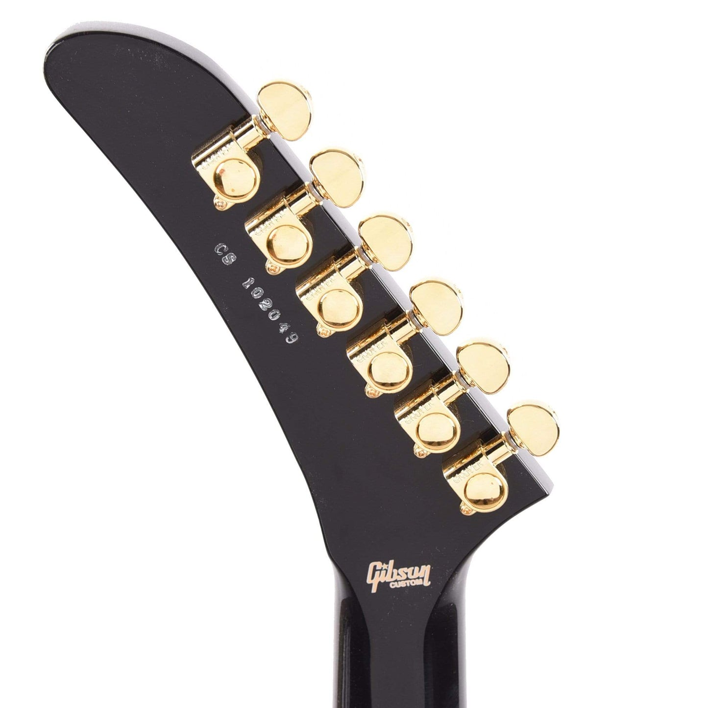 Gibson Custom Shop Explorer Custom Ebony Gloss w/Ebony Fingerboard Electric Guitars / Solid Body