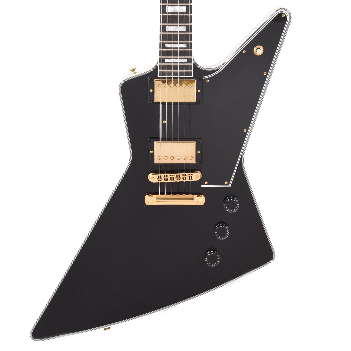Gibson Custom Shop Explorer Custom Ebony Gloss w/Ebony Fingerboard Electric Guitars / Solid Body