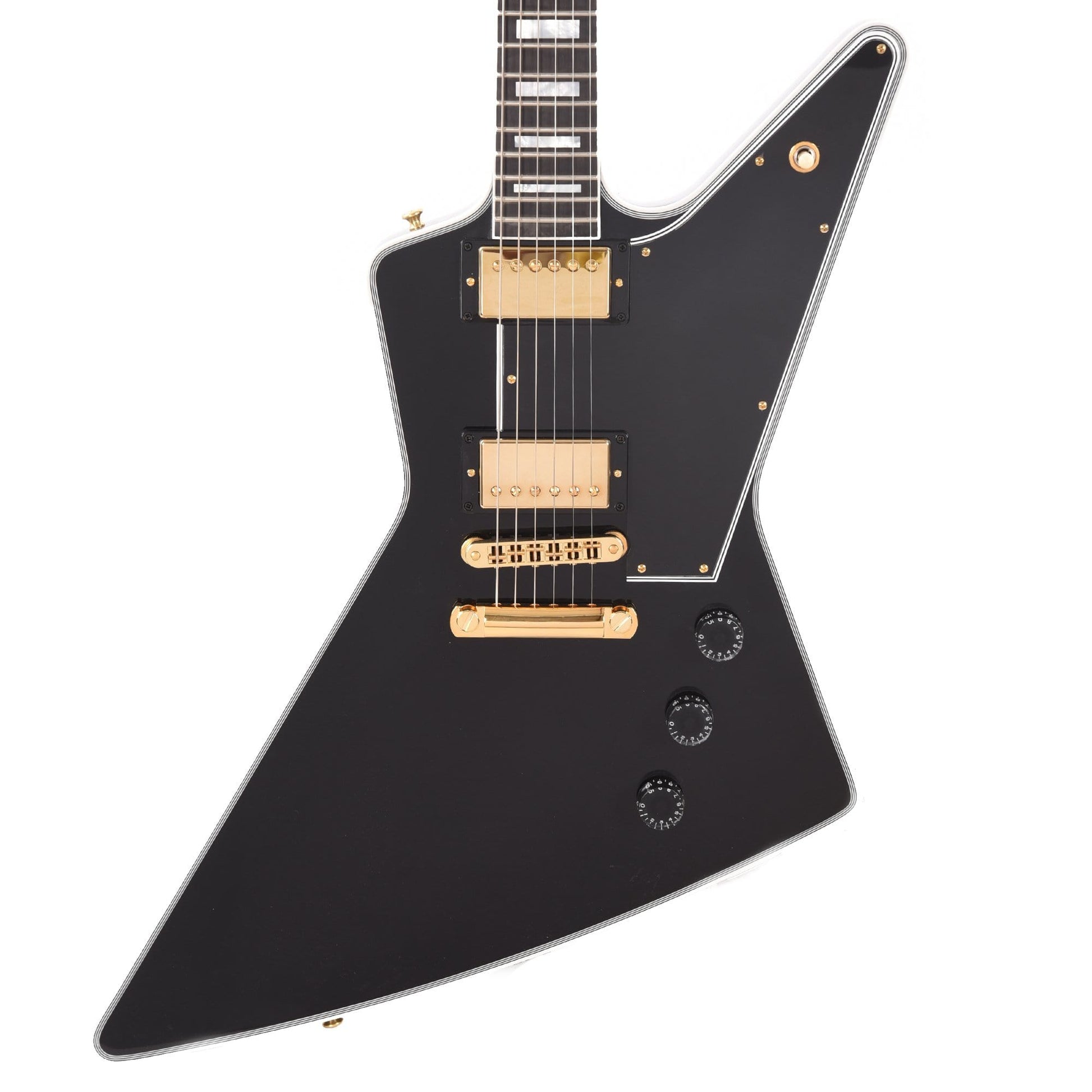 Gibson Custom Shop Explorer Custom Ebony Gloss w/Ebony Fingerboard Electric Guitars / Solid Body