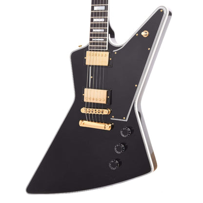 Gibson Custom Shop Explorer Custom Ebony Gloss w/Ebony Fingerboard Electric Guitars / Solid Body