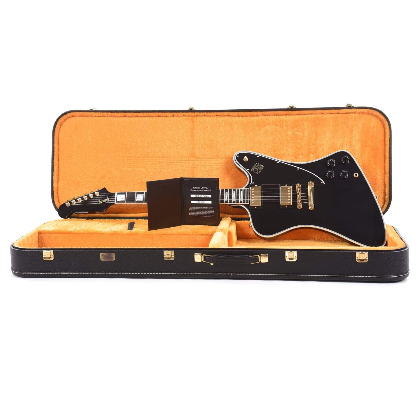 Gibson Custom Shop Firebird Custom Ebony Gloss w/Ebony Fingerboard Electric Guitars / Solid Body