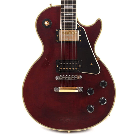 Gibson Custom Shop Jerry Cantrell "Wino" Les Paul Custom Wine Red Murphy Lab Aged Electric Guitars / Solid Body