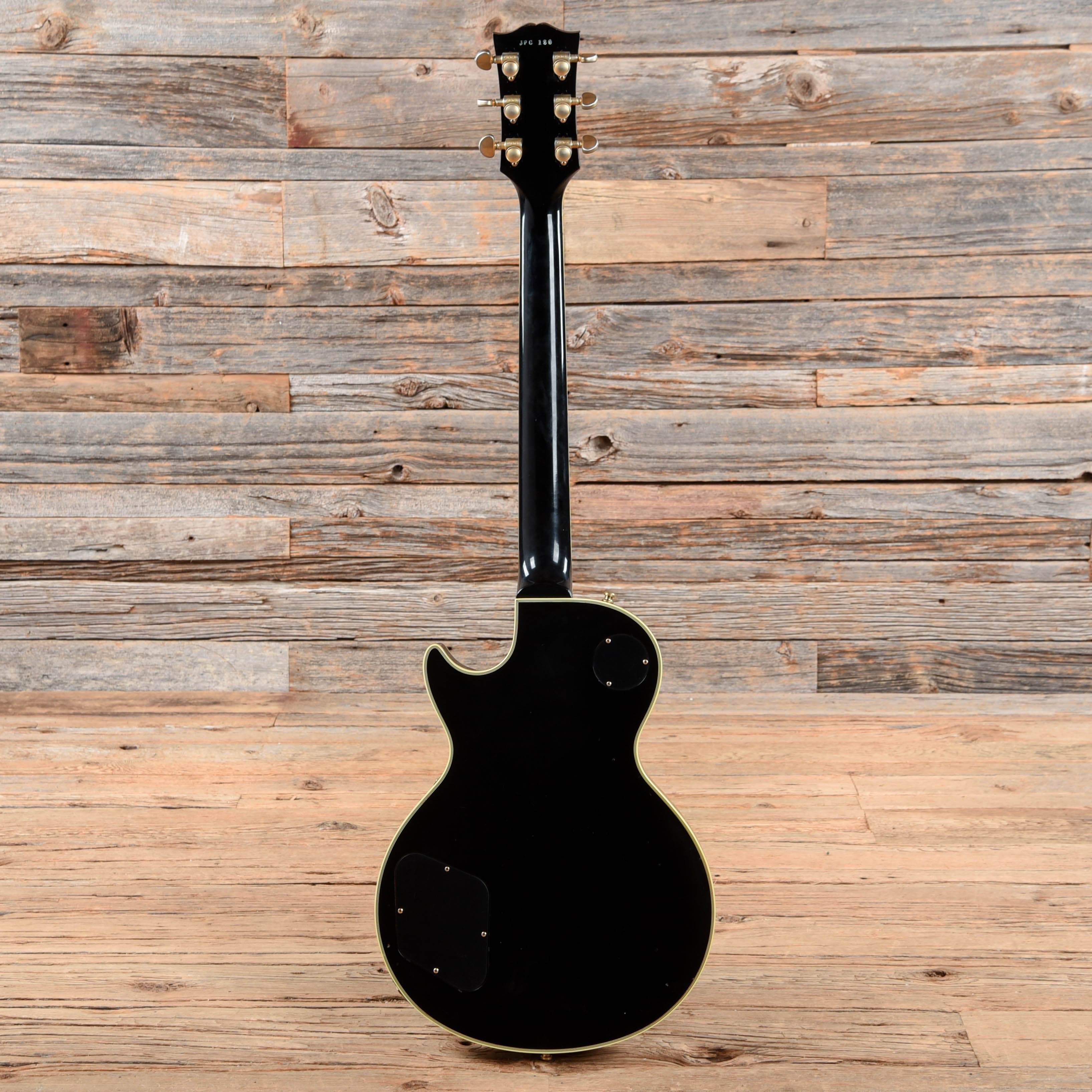 Gibson Custom Shop Jimmy Page Signature Les Paul Custom Ebony 2008 Electric Guitars / Solid Body